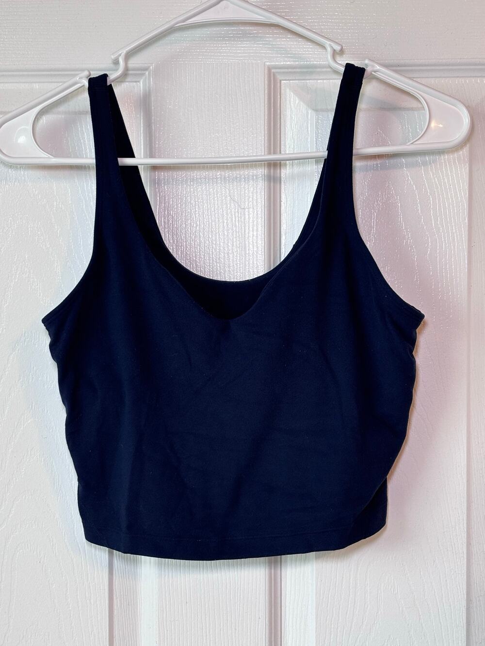Lululemon Navy Blue Align Tank Top Built-In Bra Women’s Size 6